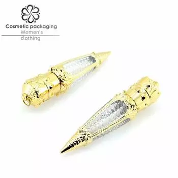 3 мл тюбик блеска для губ Golden Carrot - флакончик с индивидуальным дизайном 3ml Golden Carrot Plastic
