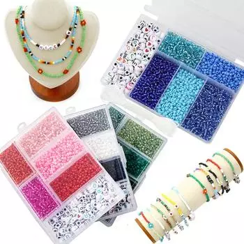 3 мм 3500 шт. бисер с буквами 1 комплект для изготовления ювелирных изделий DIY ожерелье кулон браслет жёлтый