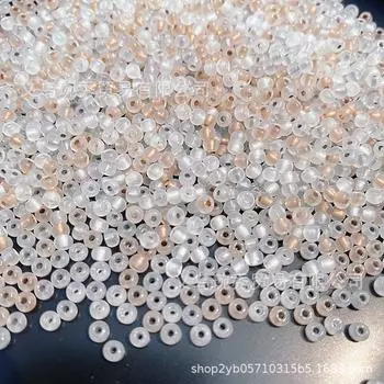 3 мм нефритовые стеклянные рисовые бусины для самодельных украшений: Браслеты, ожерелья, кольца 3mm 10g ~300 beads