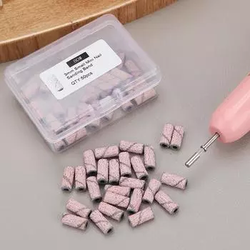 3 мм шлифовальные ленты для ногтей, зернистость 80/120/150/180/240, электрическая пилочка для ногтей, аксессуар для гель-полировки, маникюрный инструмент