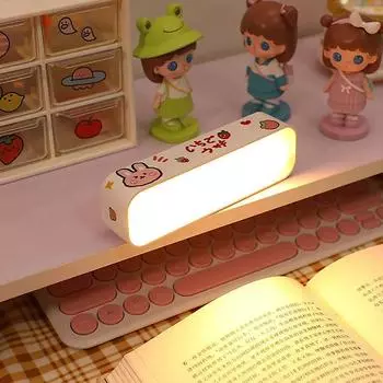 3 Modes Led Night Lights Usb Rechargeable Desk Lamp Office Bedroom Study Reading Magnetic Light Dimmable Mini Dormitory Lamps