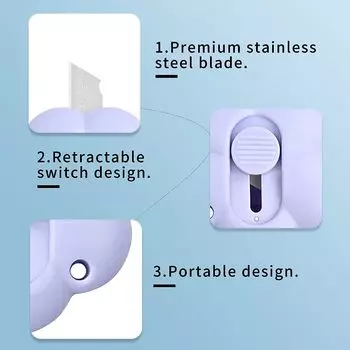 3 набора ножей для букв, мини-открывалка для термоусадочной пленки, мини-безопасное лезвие, открывалка для коробок с легко подвешиваемым зажимом для ключей, офисные школьные принадлежности ручной работы