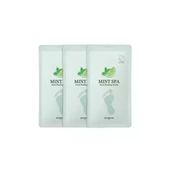3 носка для пилинга ног Mint Spa