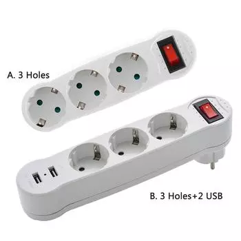 3 отверстия, стандарт ЕС, немецкий тип, удлинитель, переходная вилка, беспроводное зарядное устройство для путешествий