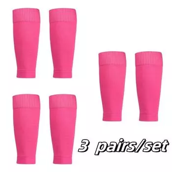 3 pairs Men s Leg Warmers Basketball Football Sports Socks Adult Shin Guard Calf Socks Brace Socks