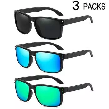 3 Pairs Polarized UV400 Sunglasses Men Women Sports Mtb Bicycle Outdoor Fishing Running Hiking Cycling Windproof Goggles
