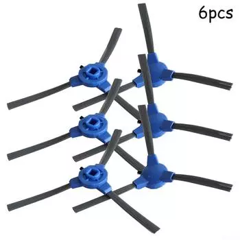 3 пары боковых щеток для запасных частей робота-пылесоса Polaris PVCR 1226