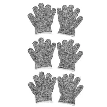 3 пары детских перчаток, устойчивых к порезам, детские перчатки для защиты от порезов и садоводства