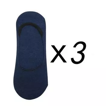 3 пары/лот мужские летние бамбуковые дышащие невидимые носки низкие повседневные хлопковые лодочки нескользящие носки высокого качества EU 39-43