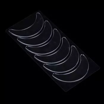 3 пары многоразовых водонепроницаемых силиконовых подушечек для глаз против морщин, патчи для ухода за кожей вокруг глаз