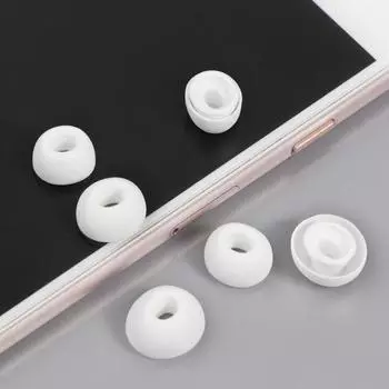 3 пары мягких силиконовых вкладышей для наушников, насадки для наушников, чехол для Airpods Pro L/M/S, 3 размера, вкладыши для наушников Airpods