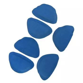 3 пары обуви Подушечки для пяток Подушечки Толстые антифрикционные вставки для пяток Клейкие подкладки для защиты пяток синий