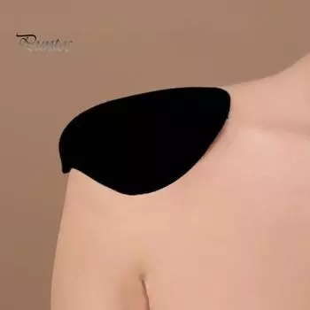 3 пары пенопластовых подплечников для женщин и мужчин, вшитая губчатая подушка высокой плотности с клейкими полосками, дышащий усилитель плеч для пиджака, костюма, пальто белый