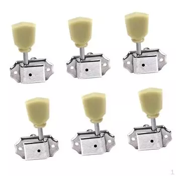 3 пары полузакрытых колков для настройки струн гитары, колки 3L + 3R, аксессуары