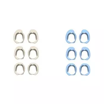 3 пары силиконовых насадок для наушников Bose QuietComfort II (бежевый)