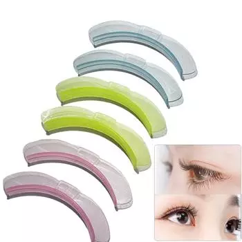 3 пары силиконовых подушечек для наращивания ресниц Flash Bow Eyelash Perm 3D Curler Eye Patches Applicator Tools Eyelash Extension Accessories