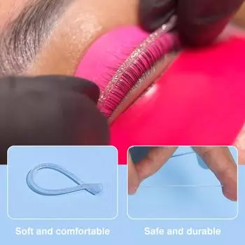 3 пары/упаковка силиконовая лента многоразовая для завивки ресниц лента для подтяжки ресниц валики для ламинирования ресниц компенсатор инструмент для макияжа белый