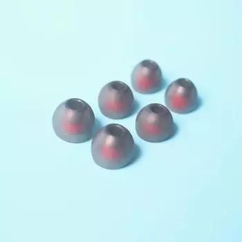 3 пары вкладышей-вкладышей, силиконовые вкладыши для наушников/вкладыши/вкладыши/вкладыши красный