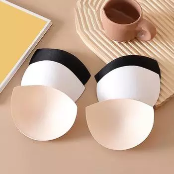 3 пары женских вкладышей для бюстгальтера Push Up, невидимые вкладыши для увеличения груди, вшивные чашки для бюстгальтера, подтяжки для бюстгальтера, купальника, бикини, вкладыши для груди, аксессуары 3 pair