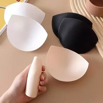 3 пары женских вкладышей для бюстгальтера Push Up, невидимые вкладыши для увеличения груди, вшивные чашки для бюстгальтера, подтяжки для бюстгальтера, купальника, бикини, вкладыши для груди, аксессуары 3 pair