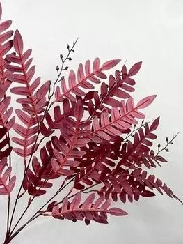 3 Pcs 57cm Fake Plants Artificial Leaves Locust Leaves Wedding Bundles of Green Plants Decoration Engineering Landscaping Decoration Green Plants зелёный