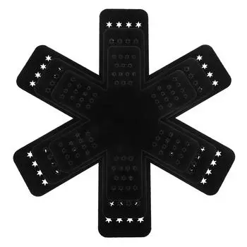 3 Pcs Potholders (grey 5 Sizes) 5pcs Felt Pan Pad Mat Non-slip And Protector Cookware Protectors серый