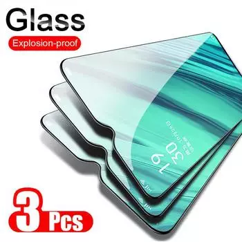 [3 PCS] Прозрачная пленка с защитой от царапин из закаленного стекла для Xiaomi Redmi Note 9S 8T 6 7 8 9 Pro 6A 7A 8A GO Mi 8 9 SE A3 Lite CC9E CC9 Redmi 6 чистый