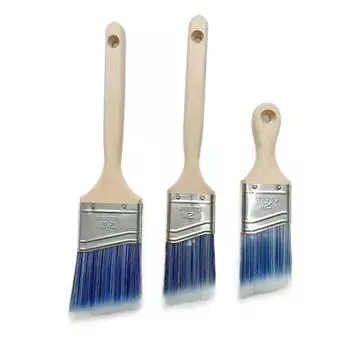 3 pcs Seamless Furniture Paint Brushes Ergonomically Designed Wall Paint Brushes Angle Brushes Door style 1