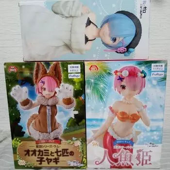 3-piece set Re:ZERO -Starting Life in Another World- Figure