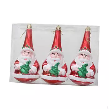 3 Pieces Christmas Tree Ornaments,Hanging Ornaments,Party Favor,Holiday Decorations for Indoors