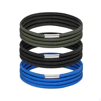 3 Pieces Trash Can Bands Set,Garbage Bin Straps,Extra Large,Rubber Garbage Band for Party