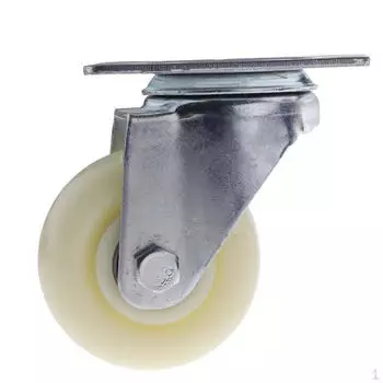 3 поворотных роликовых колеса из полипропилена 90 кг with Brake