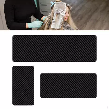 3 предмета для окрашивания волос Инструменты для мелирования Лопатки для фольгирования Набор для балаяжа чёрный