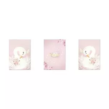 3 предмета домашний отель холст картины набор гостиная спальня животное настенная картина картины комплект украшения