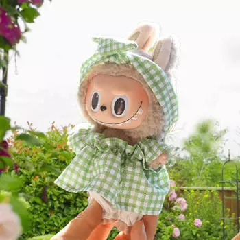 3 предмета Мини 6 дюймов Кукольная Одежда Платья Наряды Одежда Очаровательный Подарок для Кукол green