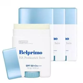 3 probiotic stick balms, wrinkle improvement, UV protection, Belprimo