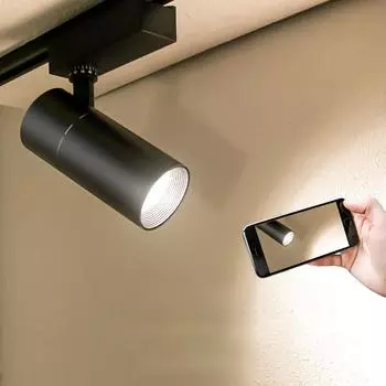 3 провода светодиодный трековый светильник COB трековое освещение настенный светильник рельс 110 В 220 В точечные светильники светодиодный 30/40 Вт точечный светильник магазин одежды White Warm White