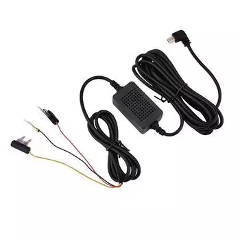 3-проводной 12 В ~ 24 В до 5 В 3 А USB-шнур питания с тремя линиями для автомобильных видеорегистраторов, понижающая линия напряжения для автомобилей, грузовиков, судов Straight