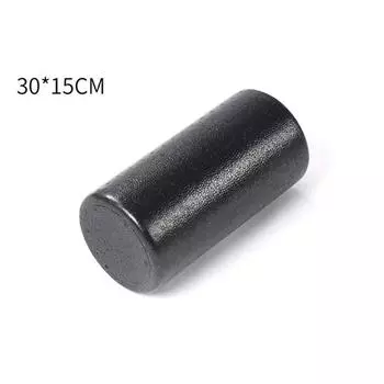 3 размера, черный пенопластовый валик для йоги, 30/45/60 см, оборудование для упражнений, массажный валик 30*15cm чёрный