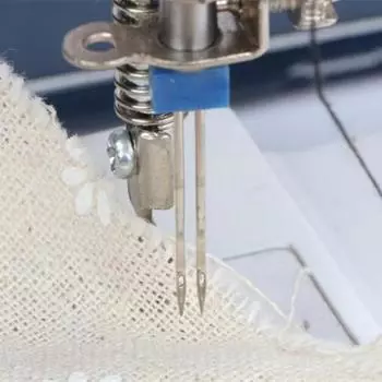 3 размера двойных игл и гофрированная 9-канавочная швейная лапка для швейной машины размером 2/90 3/90 4/90 многофункциональные приспособления