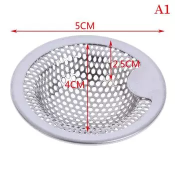 3 размера сетчатый фильтр для раковины из нержавеющей стали, сливное отверстие, дренажная сетка для кухни S