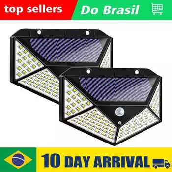 3 режима 100 светодиодный настенный светильник на солнечной батарее 4 стороны светящийся датчик движения индукция человека двор водонепроницаемый лестница уличный настенный светильник