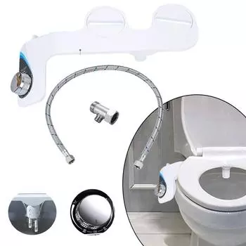 3 режима Биде Туалет Насадка Двойное Отверстие Насадка Не Электрические Биде Сиденья Для Унитаза Биде Распылительная Насадка Сиденье Для Унитаза Интеллектуальное Interface 7/8