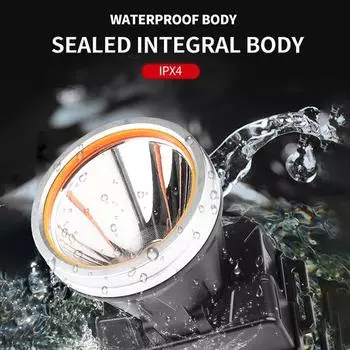 3 режима супер яркий светодиодный налобный фонарь для рыбалки портативный фонарик ZOOM сенсор перезаряжаемый открытый водонепроницаемый кемпинг охота чёрный