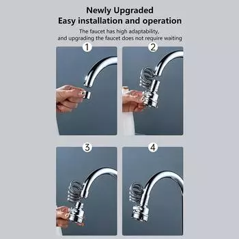 3 режима выдвижной смеситель удлинитель универсальный аэратор смеситель для мойки удлинитель для душа водосберегающий кран кухонные принадлежности серебряный