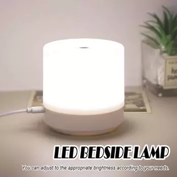 3 режима затемнения настольная лампа USB зарядка ночник сенсорный прикроватная лампа для спальни защита глаз для детей подарок светодиодная лампа для книг USB Rechangeable