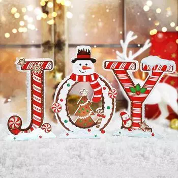 3 Рождественские украшения для сноуборда, Домашний декор, Украшения для праздничного стола One Size