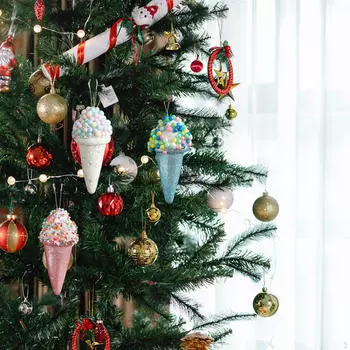 3 Рождественских украшения для Рождества, Креативные декоративные подвесные украшения для свадеб, Popsicle