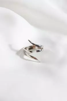 3-рядное серебряное кольцо