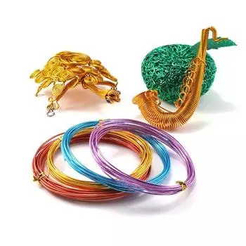 3 рулона алюминиевой проволоки 30 метров анодированная проволока для рукоделия мягкая гибкая проволока для ювелирных изделий для моделей кукольных скелетов DIY ремесленные скульптуры золотистый